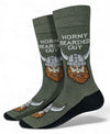 HORNY BEARDED GUY Men's Socks SOCK HARBOR Brand - Novelty Socks And Slippers