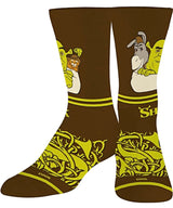 SHREK The Movie Unisex Socks With DONKEY & PUSS IN BOOTS - Novelty Socks for Less