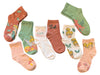 DISNEY TINKERBELL Ladies 8 Pair Of Socks ‘Live Life In Full Bloom’