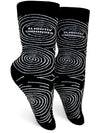 SLIGHTLY UNHINGED Ladies Socks GROOVY THINGS Brand - Novelty Socks And Slippers
