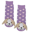 PUPPY DOG Unisex Toddler Gripper Bottom Socks MESSY MOOSE Beand - Novelty Socks And Slippers