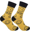 FUCK YOU VERY MUCHAdult Unisex Socks With SMILEY FACES FUNATIC Brand - Novelty Socks And Slippers
