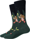 BIGFOOT SOCK Co. Men’s GUITAR BIGFOOT Socks By Sock Harbor - Novelty Socks And Slippers