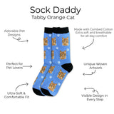 ORANGE TABBY Cat Adult Unisex Socks By E&S Pets Choose Style