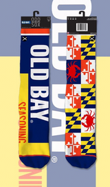 OLD BAY SEASONING Men’s Split Crew Socks ODD SOX Brand - Novelty Socks And Slippers