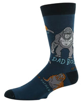 OOOH YEAH Brand Men’s GORILLA & WALRUS Socks ‘IT’S A DAD BOD’ ‘IT’S A FATHER FIGURE’ - Novelty Socks And Slippers