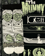 THE MUMMY MEN’S 360 UNIVERSAL MONSTERS HALLOWEEN SOCKS ODD SOX BRAND