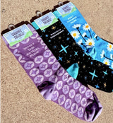 BADASS GRANDMA Ladies Socks GROOVY THINGS Brand - Novelty Socks And Slippers