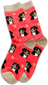 BERNESE MOUNTAIN Dog Adult Unisex Socks By E&S Pets Choose style