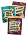 TRUE CRIME FUNNY SAYINGS Set Of 3 Swedish Dishcloths ‘They Never Found The Body And Honestly, Good For Her’