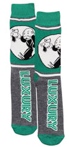 MONOPOLY Men’s UNCLE PENNYBAGS THROWING CASH Socks ‘LUXURY’ - Novelty Socks And Slippers
