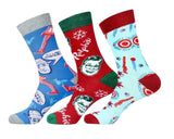 A CHRISTMAS STORY Men’s 3 Pair Of Socks Gift Set BIOWORLD Brand - Novelty Socks And Slippers