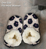 BLACK LABRADOODLE Dog Ladies Non-Slip Slippers COMFIES BRAND By E&S Pets - Novelty Socks And Slippers