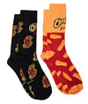 FLAMIN’ HOT CHEETOS Unisex 2 Pair Of Socks ODD SOX Brand - Novelty Socks And Slippers