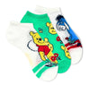 DISNEY WINNIE THE POOH Ladies 3 Pair Of No Show Socks EYEORE With Flowers