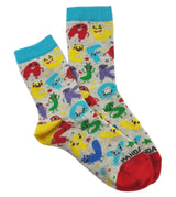 ALPHABET Colorful Letters Unisex Kids Socks Age 3-5 SOCK PANDA Brand - Novelty Socks And Slippers