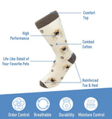 PEKINGESE Dog Adult Unisex PEKINGESE DOG Socks SOCK DADDY Brand By E&S Pets