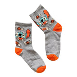 Halloween Unisex Kids Crew Socks (Choose Character)