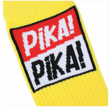 POKEMON Men’s PIKACHU Socks PIKA! PIKA! BIOWORLD Brand - Novelty Socks And Slippers