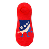 SPONGEBOB SQUAREPANTS Ladies PATRIOTIC BOB Ladies 2 Pair Of No Show Liner Socks