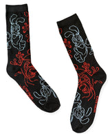 REN & STIMPY Men’s Socks NICKELODEON - Novelty Socks And Slippers