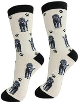 BLACK LABRADOODLE Dog Adult Unisex Socks By E&S Pets Choose Style