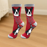 BOSTON TERRIER Dog Adult Unisex Socks By E&S Pets Choose Style