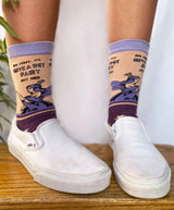 GROOVY THINGS BRAND LADIES ‘I’M SORRY MY GIVE A SHIT FAIRY JUST DIED’ SOCKS - Novelty Socks And Slippers