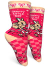 CRAFTY LITTLE SHIT Ladies Bunny Rabbit Socks GROOVY THINGS Brand - Novelty Socks And Slippers