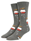 SOCKSMITH Brand Men’s BRANDY & CIGARS Socks ‘BRANDY DANDY’ (CHOOSE COLOR) - Novelty Socks And Slippers