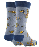 OOOH YEAH Brand Men’s CAPYBARA Socks ‘DON’T WORRY BY CAPY’ - Novelty Socks And Slippers
