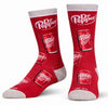 DR. PEPPER Soda Adult Unisex Socks COOL SOCKS Brand Large Feet
