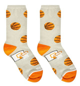 COOL SOCKS Brand Kids Unisex BASKETBALL Socks BASKETBALLS ALL OVER - Novelty Socks And Slippers