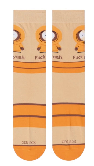 SOUTH PARK KENNY Unisex Socks FUCK YEAH Cool Socks Brand Large Feet - Novelty Socks And Slippers