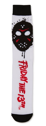 HORROR ICONS MEN’S 6 PAIR OF HALLOWEEN SOCKS GIFT SET FREDDY & JASON BIOWORLD BRAND
