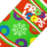 KELLOGGS FROOT LOOPS MEN’S CHRISTMAS SOCKS COOL SOCKS BRAND