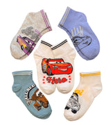 DISNEY CARS 20th Anniversary Ladies 5 Pair Of Shortie Crew Socks Sally, Mater