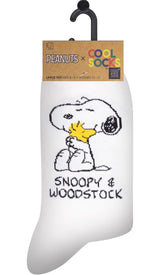 PEANUTS Unisex SNOOPY & WOODSTOCK Socks (CHOOSE SIZE) COOL SOCKS Brand - Novelty Socks And Slippers