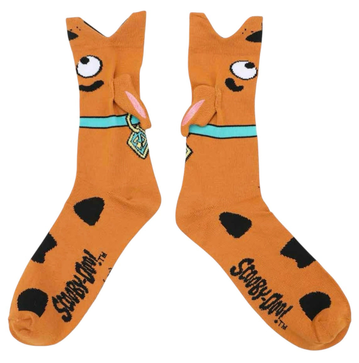 SCOOBY DOO Men’s 360 Crew Socks BIOWORLD Brand - Novelty Socks And Slippers