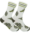 LARGE TORTOISE Adult Unisex Socks FUNATIC Brand Tortoise’s All Over - Novelty Socks And Slippers