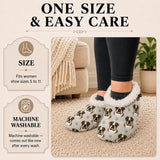 BULLDOG Ladies Non-Slip Slippers COMFIES BRAND By E&S Pets