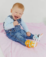 PALS SOCKS Brand Unisex CAT & DOG BABY NON-SLIP BOOTIES (CHOOSE SIZE) - Novelty Socks And Slippers