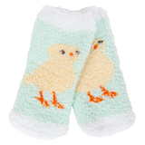 YELLOW CHICKS Easter Cozy Unisex Infant Crew Socks WORLD’S SOFTEST Socks Brand - Novelty Socks And Slippers