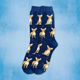 TAN CHIHUAHUA Dog Adult Unisex Socks By E&S Pets Choose Style