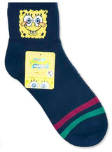 SPONGEBOB SQUAREPANTS Ladies 2 Pair Crew Socks Nickelodeon