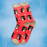 BERNESE MOUNTAIN Dog Adult Unisex Socks By E&S Pets Choose style