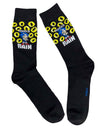 SONIC THE HEDGEHOG Men’s Socks ‘MAKE’ IT RAIN’ With RINGS - Novelty Socks And Slippers