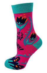DIDN’T MEAN TO OFFEND YOU IT'S JUST A BONUS Ladies Socks FABDAZ Brand - Novelty Socks And Slippers