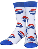 PEPSI LOGO All Over Unisex Socks COOL SOCKS Brand - Novelty Socks for Less