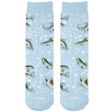 TROUT FISH MEN’S SOCKS COOL SOCKS BRAND